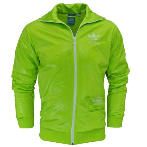 adidas jacke neon grün|adidas.